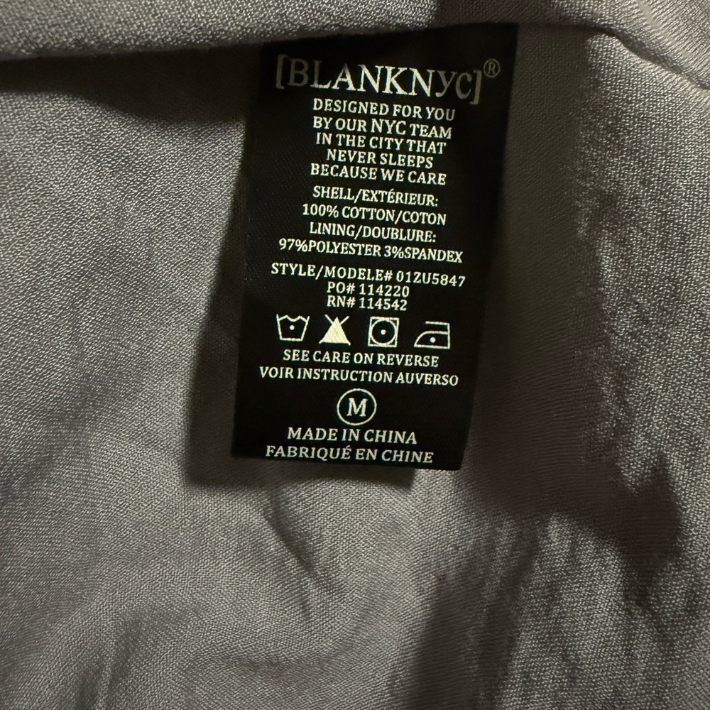 Cotton moto military jacket from Nordstrom - Picture 10 of 10